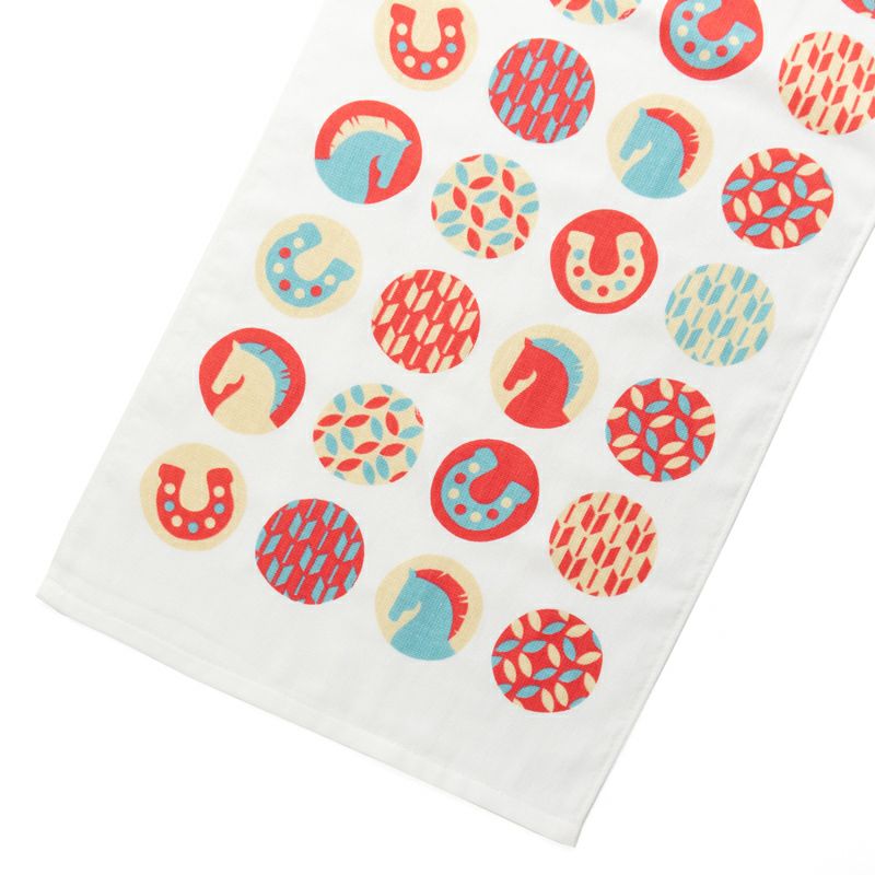 2026年 干支タオル 日本製 泉州産 ガーゼ フェイスタオル お年賀タオル 粗品タオル 