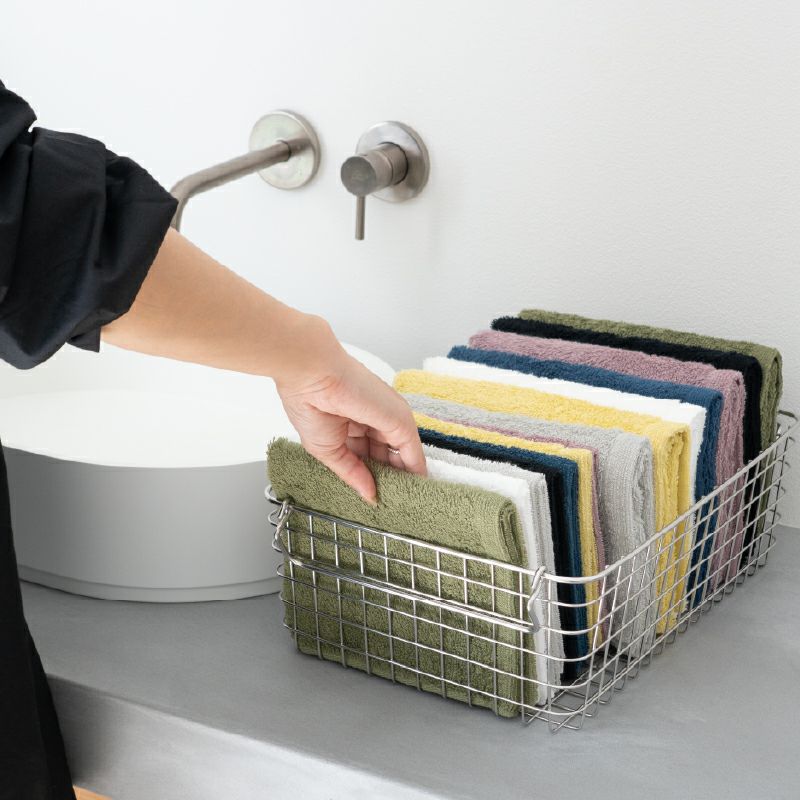 今治タオル ハンドタオル 軽量 ボリューム 今治産 ホテルエアー ホテル仕様 1枚 単品 中厚 今治認定 ネイビー イエロー ホワイト グレー カーキ ブラック アッシュパープル