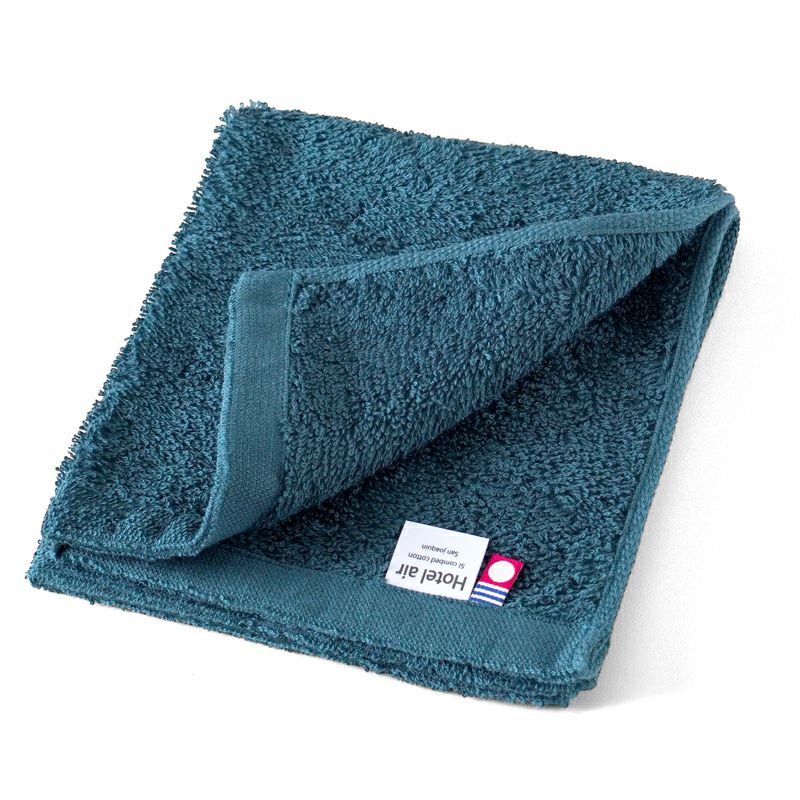 今治タオル ハンドタオル 軽量 ボリューム 今治産 ホテルエアー ホテル仕様 1枚 単品 中厚 今治認定 ネイビー イエロー ホワイト グレー カーキ ブラック アッシュパープル