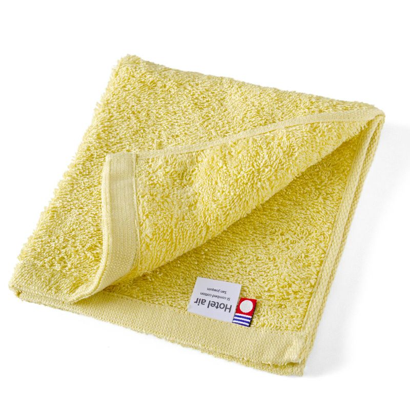今治タオル ハンドタオル 軽量 ボリューム 今治産 ホテルエアー ホテル仕様 1枚 単品 中厚 今治認定 ネイビー イエロー ホワイト グレー カーキ ブラック アッシュパープル