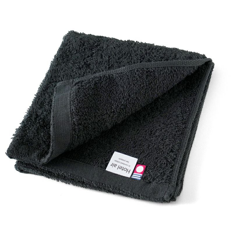 今治タオル ハンドタオル 軽量 ボリューム 今治産 ホテルエアー ホテル仕様 1枚 単品 中厚 今治認定 ネイビー イエロー ホワイト グレー カーキ ブラック アッシュパープル