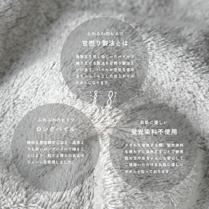 今治 バスタオル 3枚 FUu ふう 今治タオル 厚手 ふわふわ 高級 まとめ買い 製法