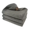 泉州 フェイスタオル 3枚 ロイヤル ROYAL 泉州タオル 上質 高級 厚手 チャコール
