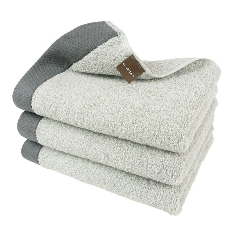 泉州 フェイスタオル 3枚 ロイヤル ROYAL 泉州タオル 上質 高級 厚手 ライトグレー