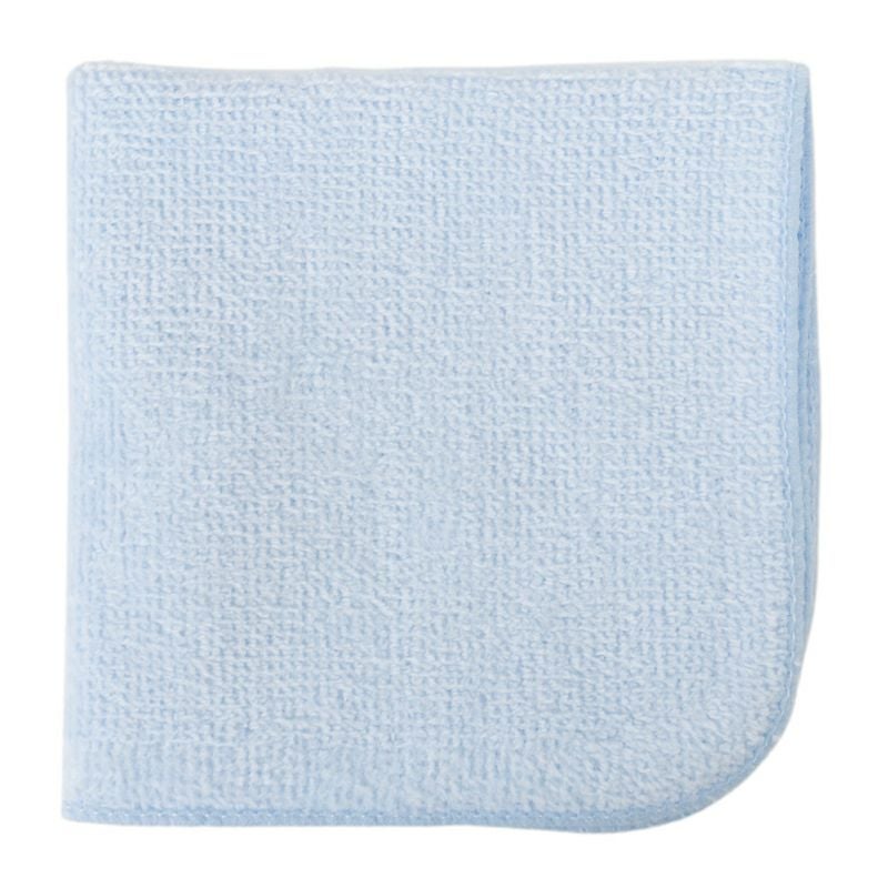 輸入シャーリングハンカチ　卒業刺繍　ブルー