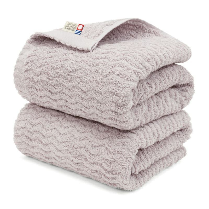 今治タオル nagisa バスタオル パープル