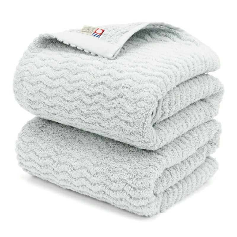 今治タオル nagisa バスタオル ライトブルー