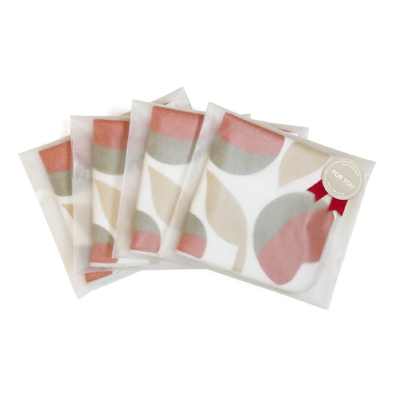 泉州タオル ハンカチ ガーゼハンカチ 柄 ガーゼ かわいい 個包装 プチギフト 動物 フルーツ 花柄 コンパクト 小さめ 4枚 まとめ買い mikke gauze ミッケガーゼ