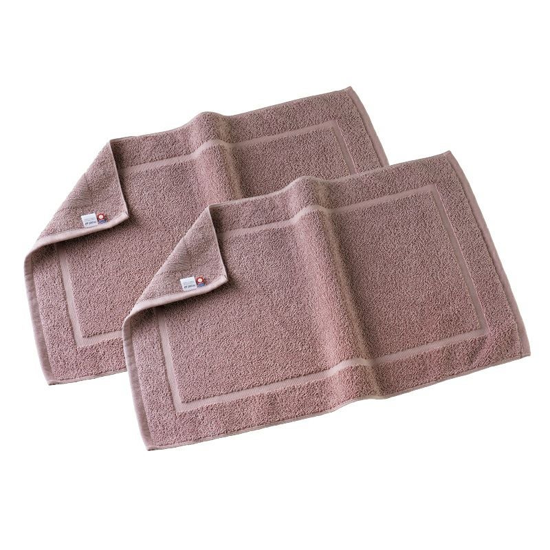 バスマット アッシュパープル 2枚