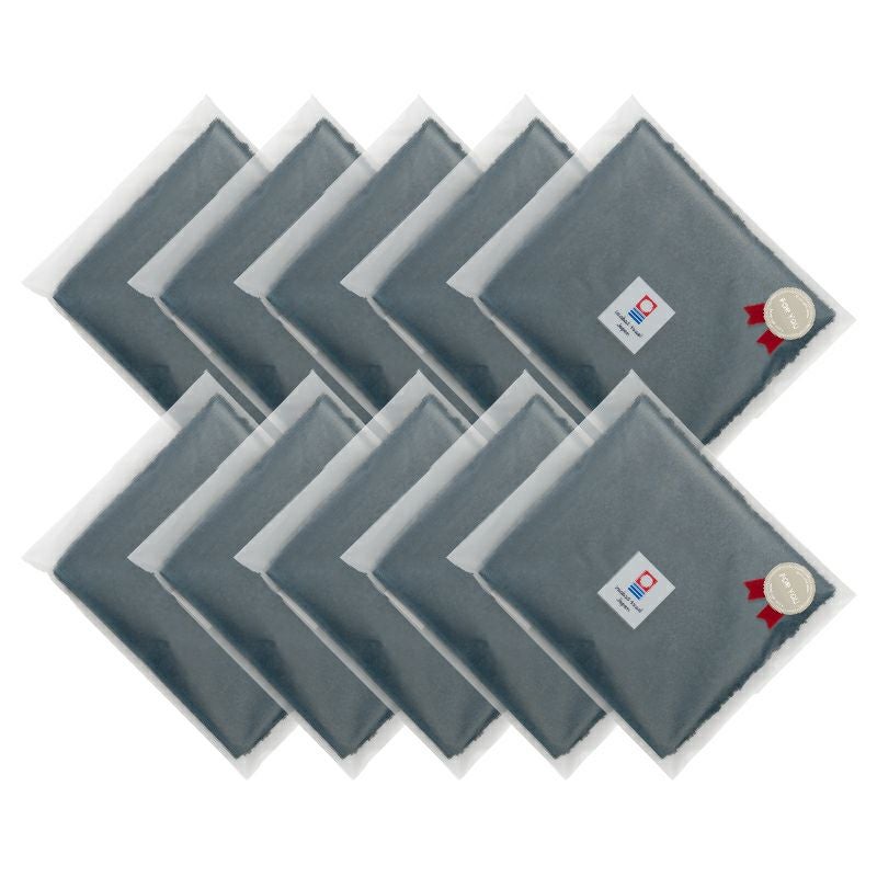 ホテルエアー ハンドタオル 個包装 ネイビー