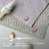 今治タオル タオルハンカチ 22㎝ 正方形 nagisatowel  綿100％ 軽量 デイリーユース 今治産 甘撚り製法 蛍光染料不使用 ニュアンスカラー チャコール ベージュ ライトブルー パープル