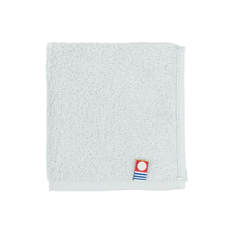 今治タオル タオルハンカチ 22㎝ 正方形 nagisatowel  綿100％ 軽量 デイリーユース 今治産 甘撚り製法 蛍光染料不使用 ニュアンスカラー チャコール ベージュ ライトブルー パープル