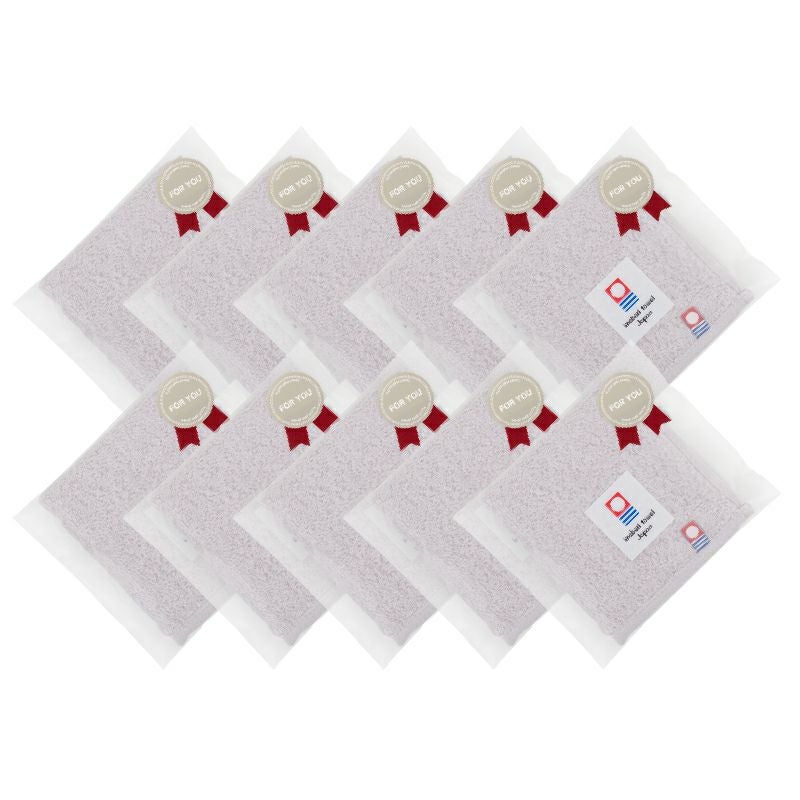 今治タオル タオルハンカチ ギフト お配り 22㎝×22㎝ 日本製 ハンカチ 小さめ 使いやすい おすすめ 速乾 吸水 かわいい ふわふわ 波模様 綿100％ 軽量 ジャガード デイリーユース 蛍光染料不使用 ニュアンスカラー チャコール ベージュ ライトブルー パープル