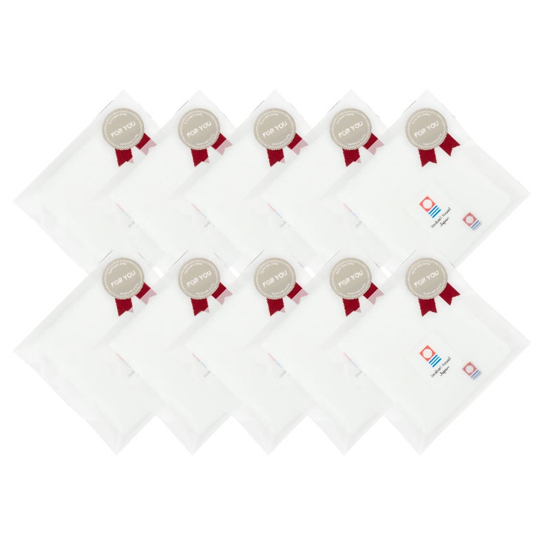 今治タオル タオルハンカチ ギフト お配り 22㎝×22㎝ 日本製 ハンカチ 小さめ 使いやすい おすすめ 速乾 吸水 かわいい ふわふわ 波模様 綿100％ 軽量 ジャガード デイリーユース 蛍光染料不使用 ニュアンスカラー チャコール ベージュ ライトブルー パープル