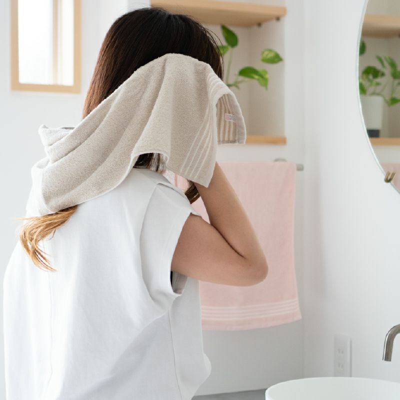 泉州タオル フェイスタオル 5枚セット まとめ買い 薄手 高級 さらさら ふっくら ふわふわ 泉州 タオル 丈夫 デイリーユース チャコール ネイビー アッシュピンク ベージュ