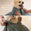 ドッグタオル 犬用タオル バスタオル ワンポイント刺繍 肉球 オリジナル設計