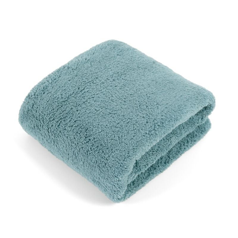 ドッグタオル 名入れ刺繍 犬用タオル バスタオル ワンポイント刺繍 肉球 ペールブルー