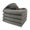 泉州 フェイスタオル 4枚 ロイヤル ROYAL 泉州タオル 上質 高級 厚手 チャコール