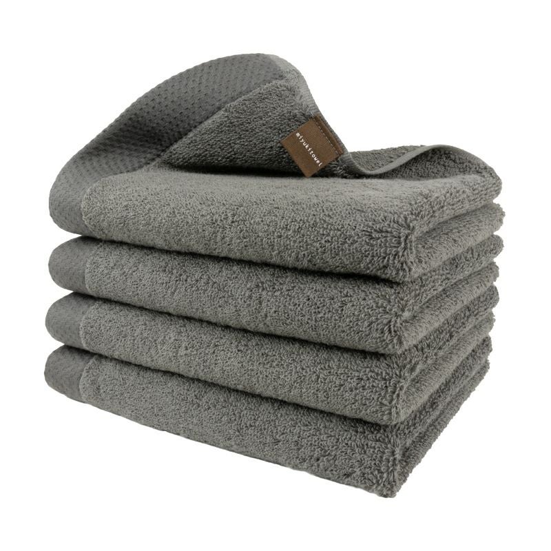 泉州 フェイスタオル 4枚 ロイヤル ROYAL 泉州タオル 上質 高級 厚手 チャコール