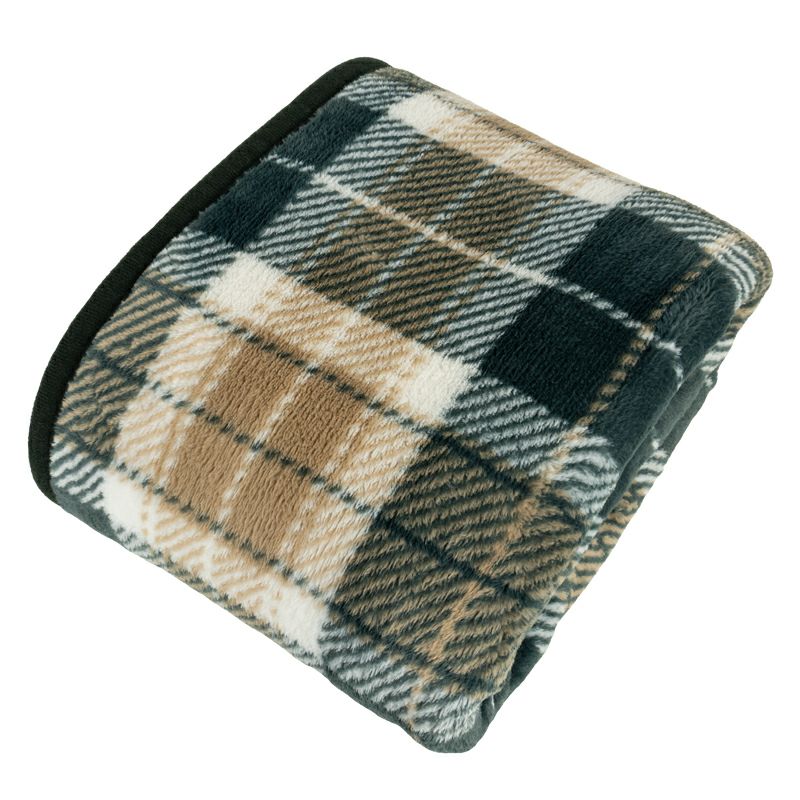 ひざ掛け ブランケット プレゼント 贈り物無地 チェック あたたか ふわふわ 温かい 車 敬老 アウトドア チェックベージュ