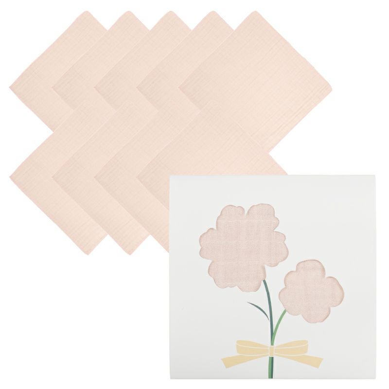 泉州 ガーゼハンカチ 10枚セット まとめ買い 個包装 プチギフト tsutsumi 紙パッケージ お返し ギフト 男性 女性 職場 退職