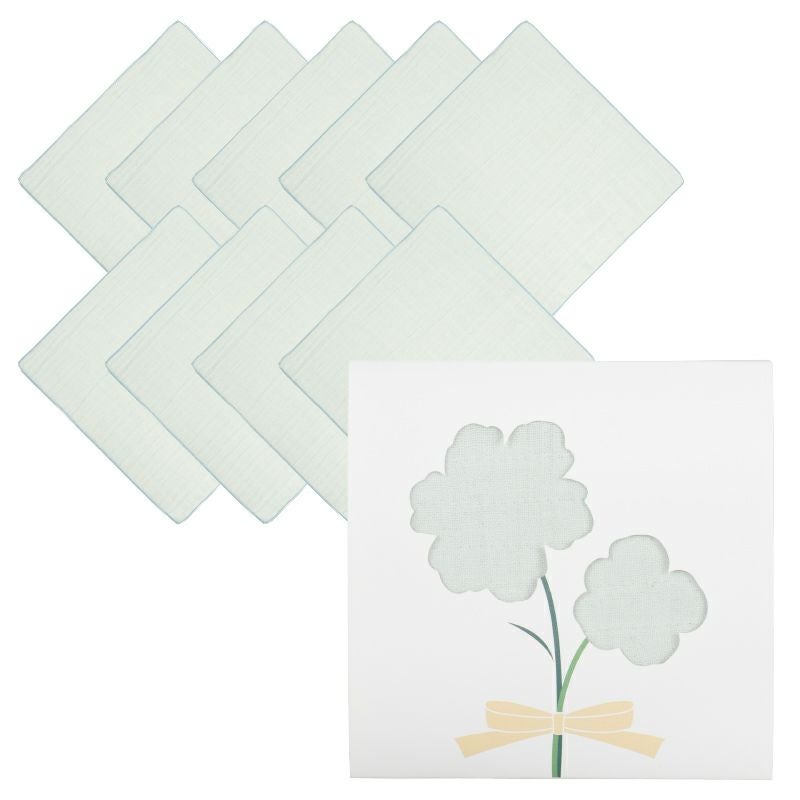 泉州 ガーゼハンカチ 10枚セット まとめ買い 個包装 プチギフト tsutsumi 紙パッケージ お返し ギフト 男性 女性 職場 退職