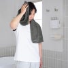 泉州タオル ミニバスタオル 4枚 soratowel 泉州 日本製 大きめフェイス 小さめバス 日本製ミニバスタオル コンパクトまとめ買い バスタオル 吸水 速乾 綿100％ 洗濯しやすい バスタオル代わり やわらか肌触り 高吸水 タオル 日本製タオル コンパクトサイズ 毎日使い 省スペース 軽量タオル